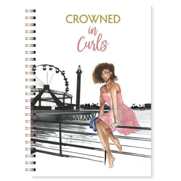 "Crowned in Curls" African American Journal - Picture 1 of 2